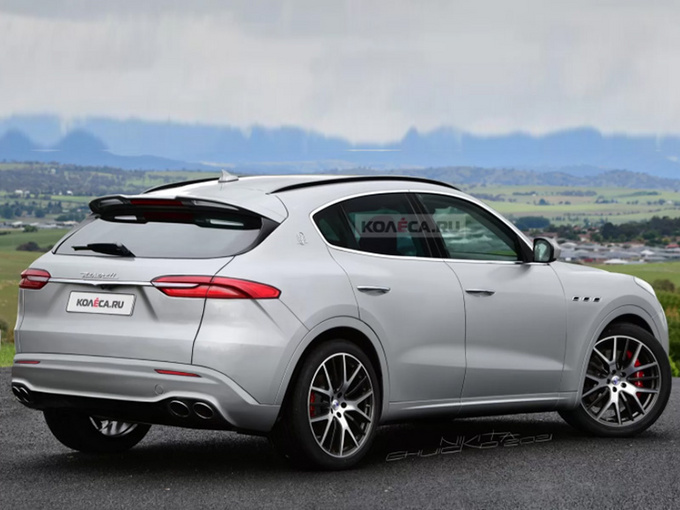 玛莎拉蒂全新SUV渲染图年底发布/有望增纯电版-图2