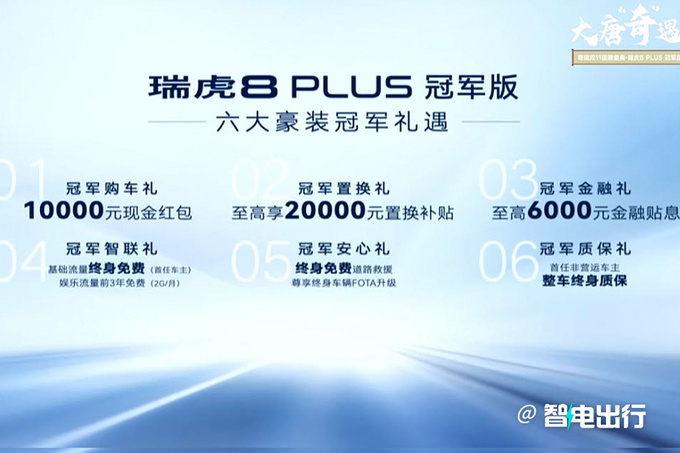 官降2.7万奇瑞新瑞虎8 PLUS售11.49-13.59万-图4