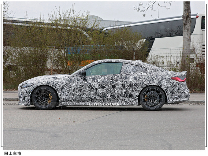 宝马M4新车型路试谍照4.4T V8引擎/性能大幅提升-图3