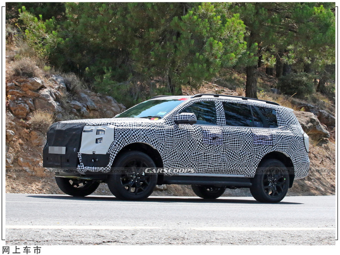 福特全新硬派SUV现身搭3.0T/配猛禽同款前脸-图4