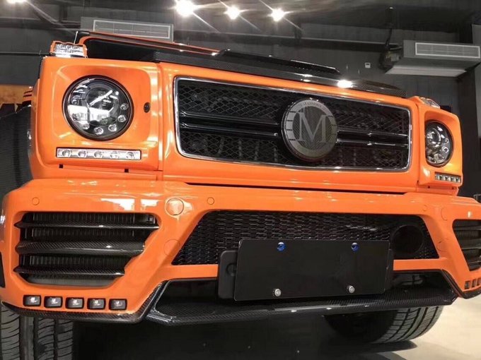 新奔驰G500改装巴博斯 不骄不躁轻松碾压-图2