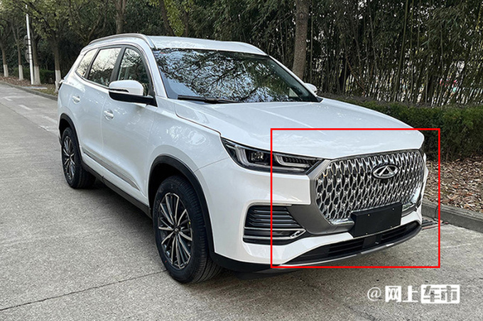 奇瑞新瑞虎8實拍曝光車身再加長前臉更霸氣-圖2