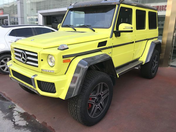 2018款奔驰G550震撼降价 力量与野性并存-图2