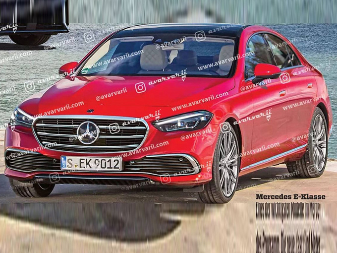 奔驰全新E级外观曝光搭2.0T/升级S级同款内饰-图1