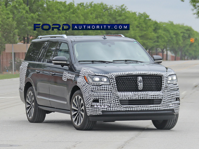 林肯新款领航员内饰曝光 中控屏尺寸升级/动力提升-图1