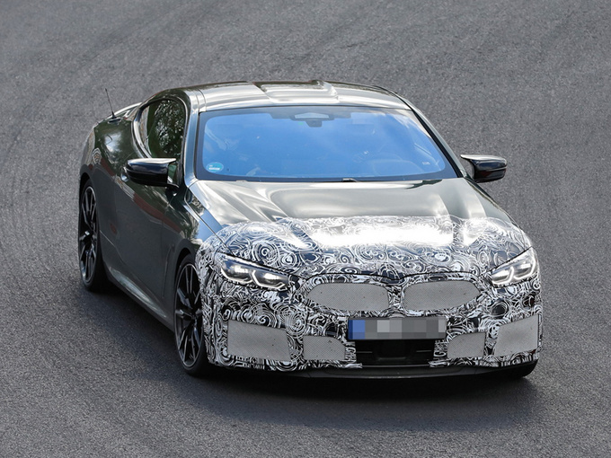 宝马新款8系谍照曝光外观小幅调整/3.0T动力提升-图1