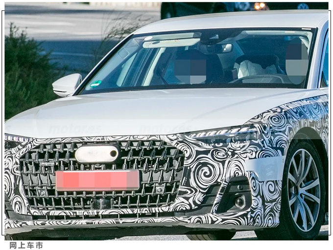 奥迪新款A8路试曝光9月亮相/增推入门级车型-图4