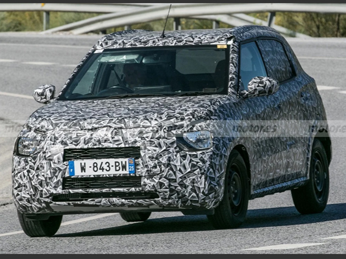 雪铁龙全新C3谍照曝光搭1.2L引擎/于年底亮相-图1