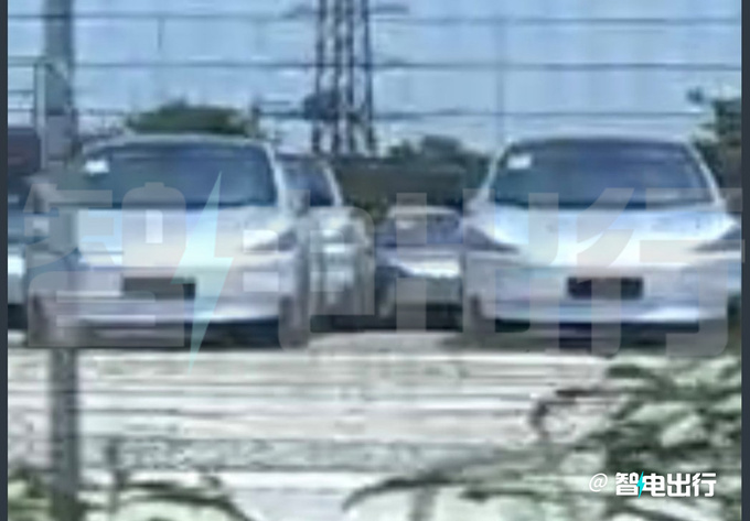 疑似特斯拉新款Model 3实车曝光下月开启量产-图1