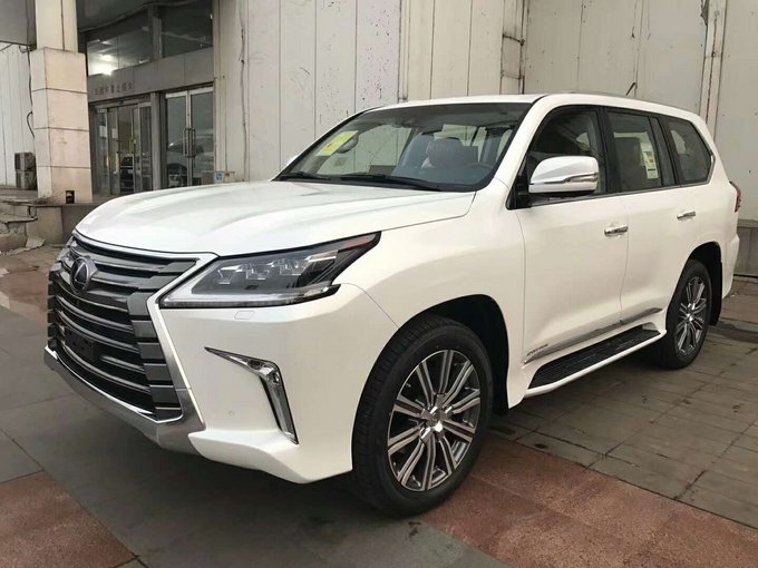 18款雷克萨斯LX570多版本颜色 现车报价-图1