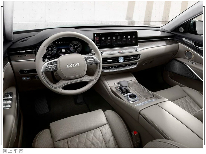 起亚全新K9内饰曝光本月即将亮相/配置更豪华-图4