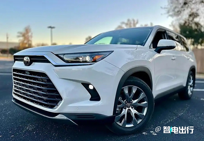 丰田大汉兰达到店实拍年内在华投产/pk理想L7-图1