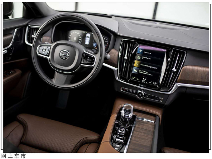 沃尔沃全新旗舰轿车实拍搭2.0T/尺寸不输奥迪A6L-图7