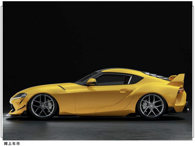 丰田Supra全新改装版 贯穿式进气格栅/加装尾翼-图3