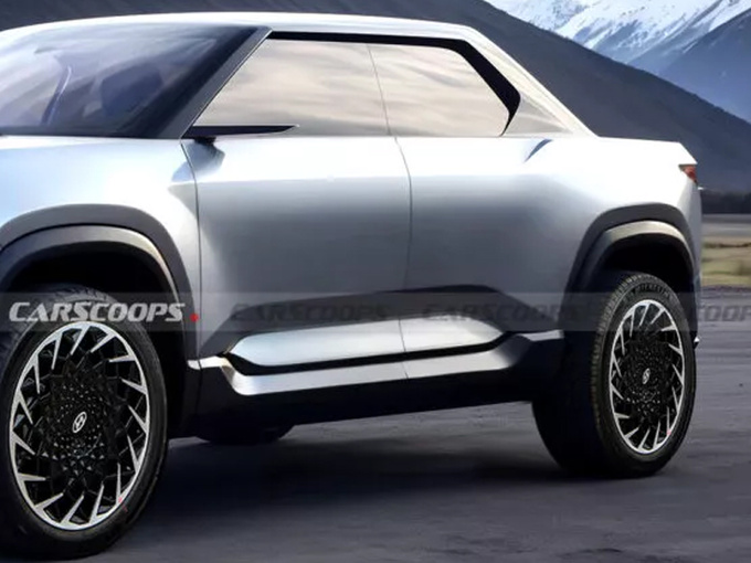 又是模仿国产起亚全新纯电皮卡T10曝光酷似理想L9-图7