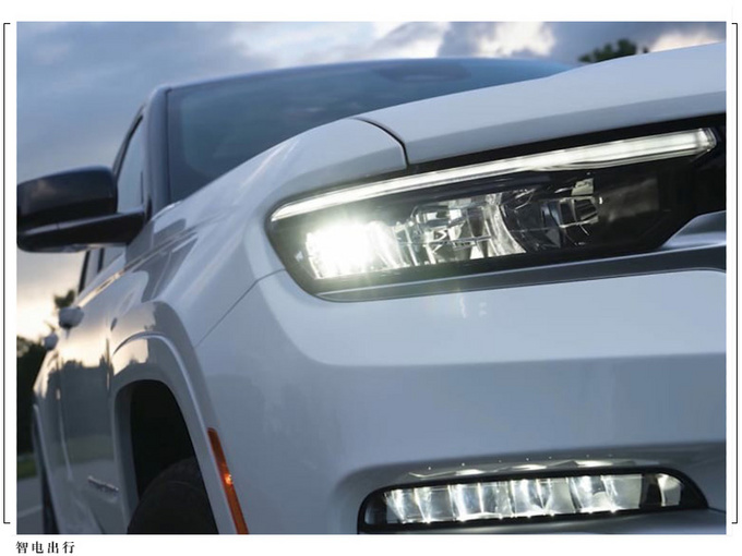 吉普全新车型曝光大切诺基L同款屏幕/搭插混动力-图2