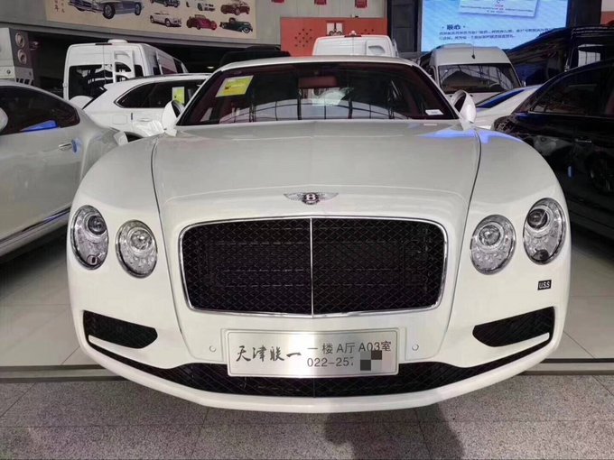 18款宾利飞驰双涡轮增压 天津港史上最低-图4