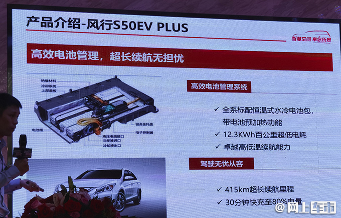东风风行S50EV PLUS上市 18.09万-电池质保60万km-图5