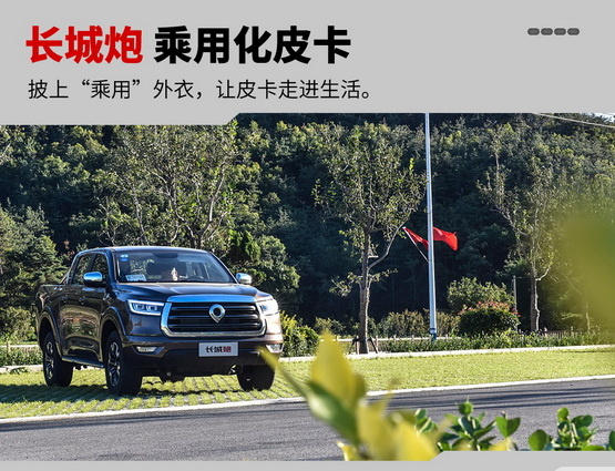 试长城炮乘用版：2.0T+8AT配多连杆后悬-图4