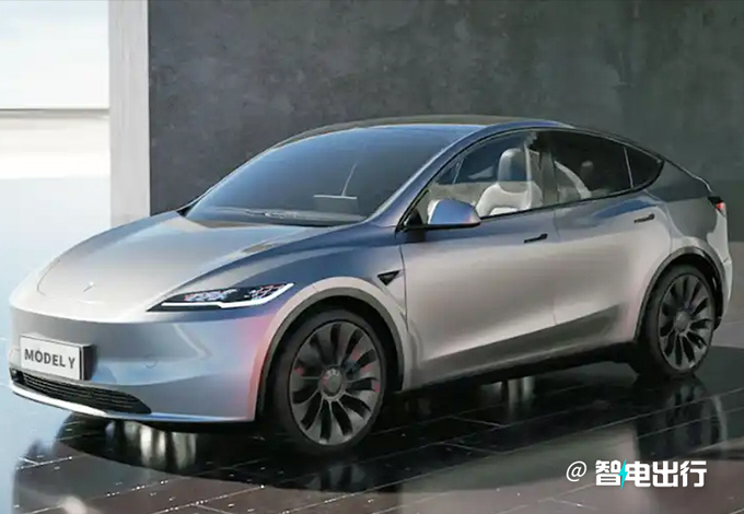 特斯拉新款Model Y曝光年底前亮相/首推七座车型-图1