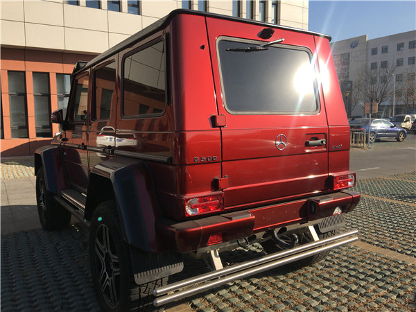 18款奔馳G500價(jià)格 4X4復(fù)古越野鐵骨錚錚-圖4