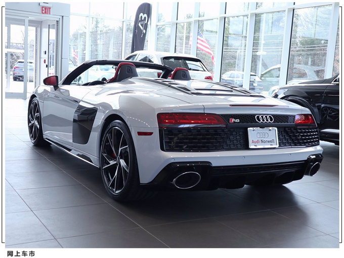 奥迪全新R8敞篷版实拍 5.2L V10绝唱/将变电动车型-图2