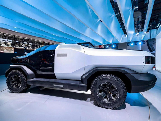 上汽大通最壕皮卡曝光对开门+原地掉头造型高级吗-图1