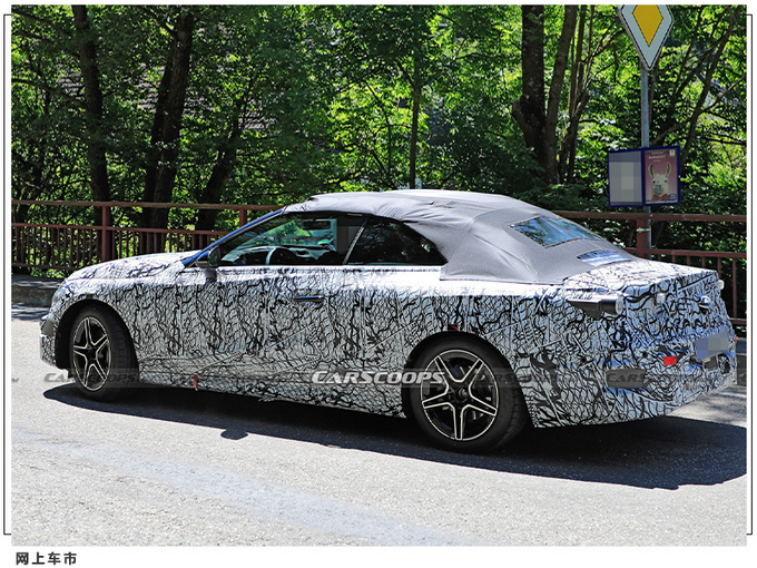 奔驰C级新车型现身纽北搭2.0T/敞篷设计更吸睛-图3