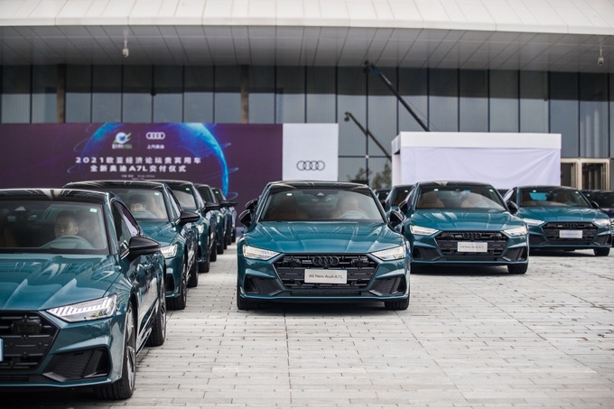 第六届进博会上汽奥迪A7L成为本次进博会接待用车-图5