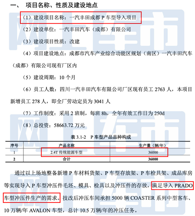 丰田普拉多将国产与亚洲龙共线生产 升级2.4T动力-图4