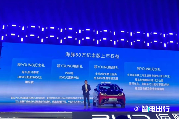 加3千买纪念版比亚迪海豚售12.68万起 增专属套件-图2