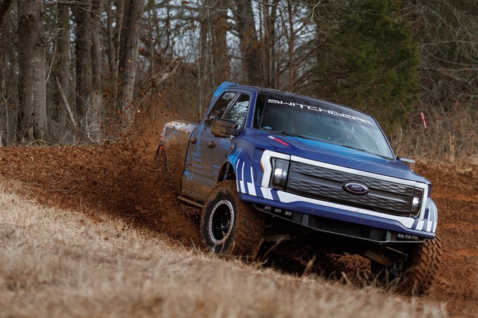 福特根据F-150 Lightning造Switchgear概念车相当于电动猛禽-图2