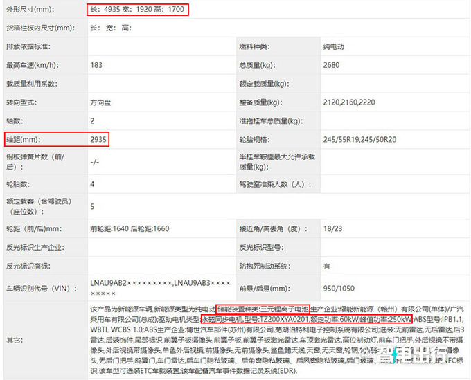 广汽埃安新SUV实拍曝光命名Hyper HT 4季度上市-图3