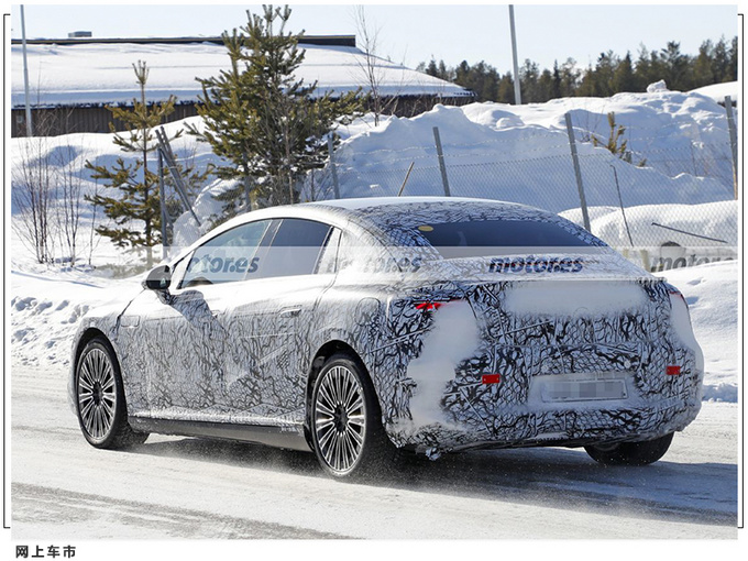 奔驰全新EQE谍照造型酷似CLS/9月全球首发-图7