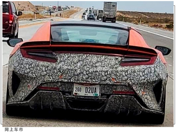 讴歌新款NSX路试曝光3.5T引擎动力大幅提升-图3