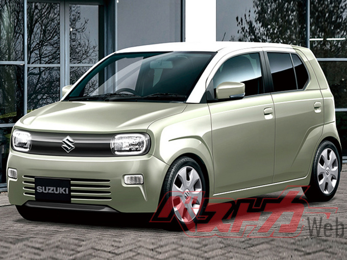 铃木奥拓即将迎来换代车型 前脸造型换新/动力升级-图1