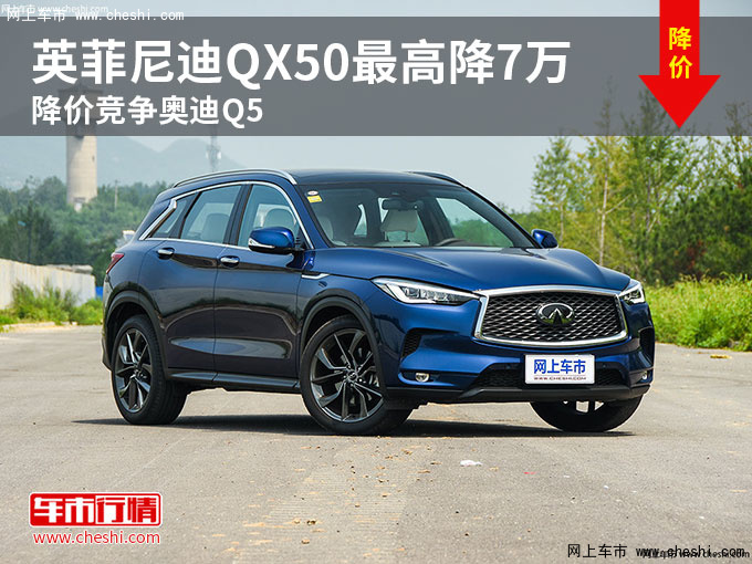 英菲尼迪QX50最高降7万 降价竞争奥迪Q5-图1