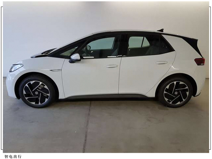 大众ID.3实拍高尔夫同款C柱/有望年底国产上市-图2