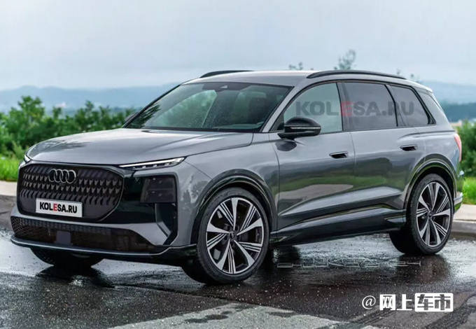 奥迪全新Q9曝光尺寸超宝马X7/搭兰博基尼同款引擎-图1