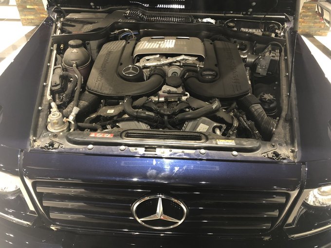 奔驰G500稀有蓝港口仅一台 图赏细节亮点-图8