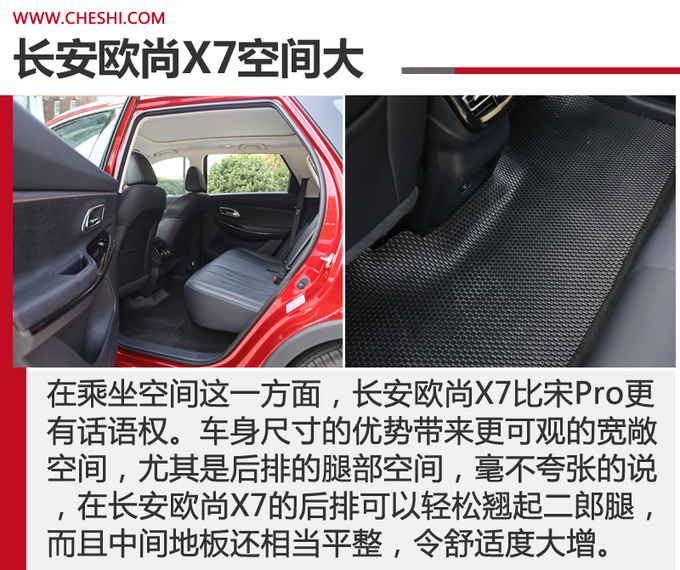 国民精品SUV的标杆之争 长安欧尚X7对比宋Pro-图1
