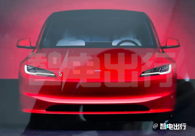 特斯拉新款Model 3实车官图泄露本月国内开启投产-图4