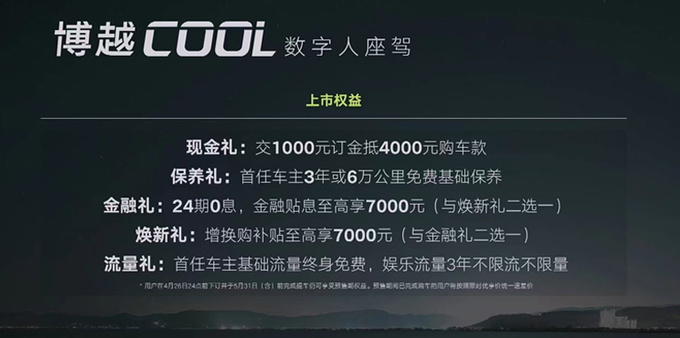 比预售更便宜吉利博越COOL售10.28-12.58万元-图2