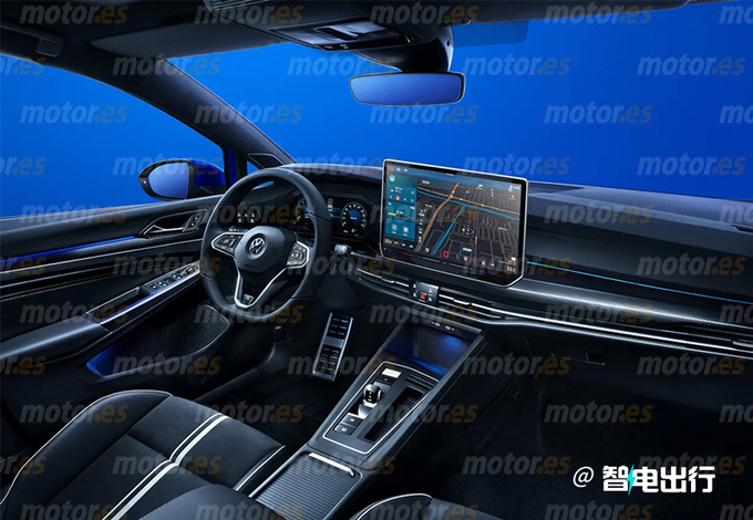 大众新款高尔夫曝光换16英寸大屏/首搭1.5T引擎-图4