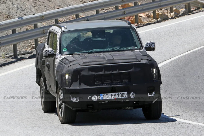 起亚Tasman 测试车出现在西班牙街头-图2