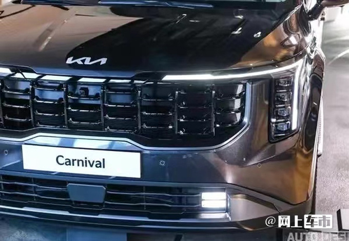 起亚新款嘉华到店实拍换宝马同款屏/尺寸超GL8-图3