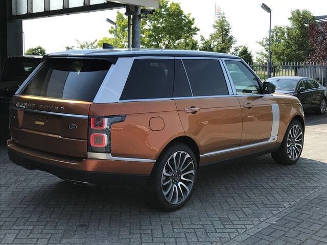 路虎揽胜创世加长版 马达加斯加橙超抢眼-图4