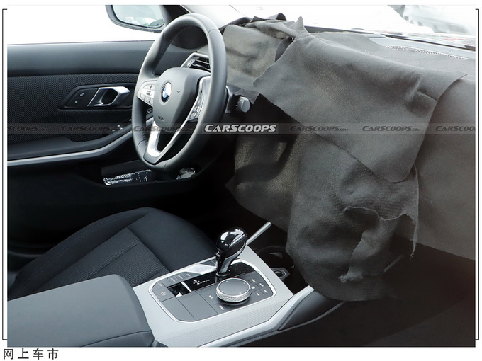 宝马全新3系曝光升级悬浮式双联屏/前脸换新造型-图8
