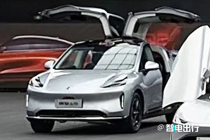 埃安高端SUV实车曝光撞脸特斯拉Model Y 配鹰翼门-图1