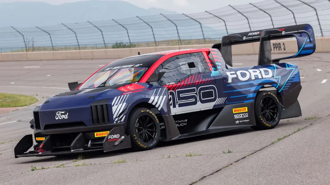 1400马力福特的电动超级皮卡将打破国际爬山赛纪录-图7